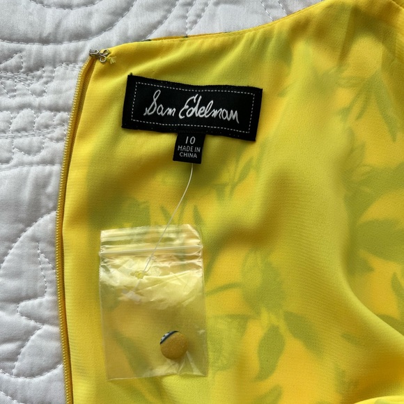 Sam Edelman Floral Wrap Front Dress Size 10 - Picture 5 of 6